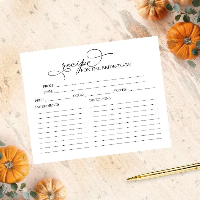 Papier Belle Fête des mariées de calligraphie Recette Car (Créateur téléchargé)