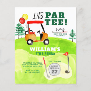 Papier BÉNÉFICIAIRE DU PARC DE Golf BUDGET Swing Par Anni