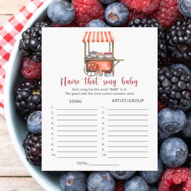 Papier Berries on a cart - Name that Baby Song (Créateur téléchargé)