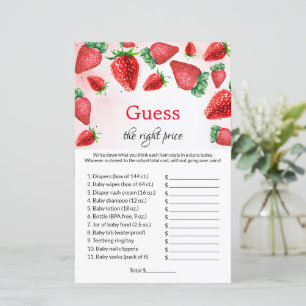 Papier Berry Guess au bon prix Baby shower Jeux