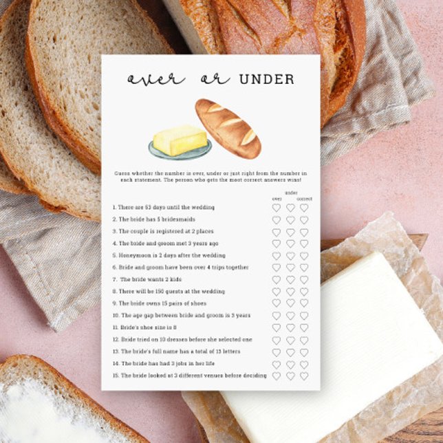 Papier Beurre - Jeu de douche sous ou au-dessus de la mar (Créateur téléchargé)