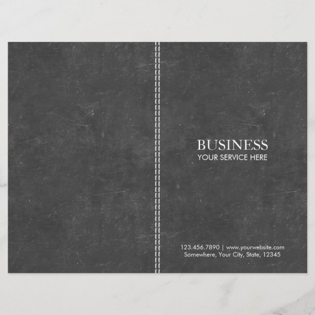 Papier Bi-pli élégant en tableau de bord (Devant)