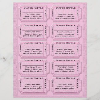 Papier Billets de rousseur de couches Baby shower mignon