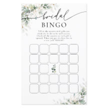 Bingo de Fête des mariées aurifère Eucalyptus