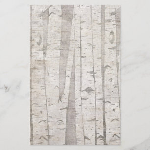 Papier Birch Trees