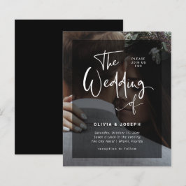 Papier Black and White Overlay | Budget Photo Wedding