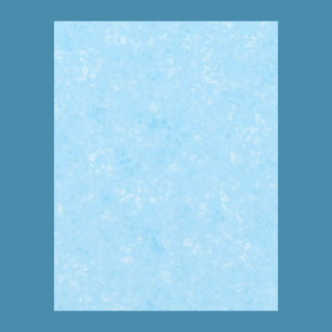 Papier bleu congelé