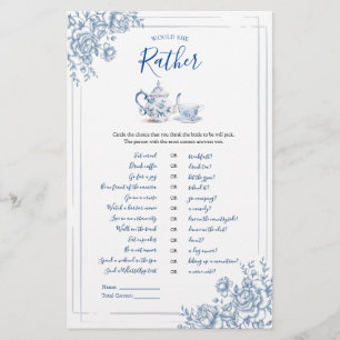 Papier Bleu Victorian Garden Bridal Tea Elle Plairait