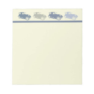 Papier Bloc-notes pour voitures classiques