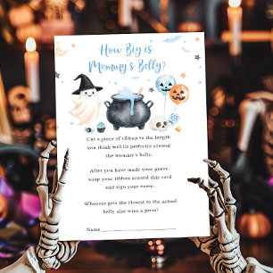 Papier Blue Ghost Little Boo Devinez la taille du ventre