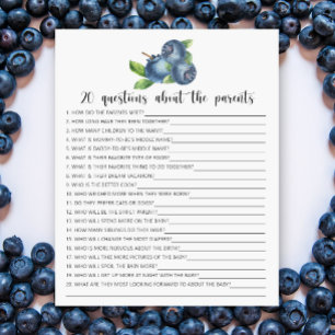 Papier Blueberry - 20 questions sur le jeu des parents