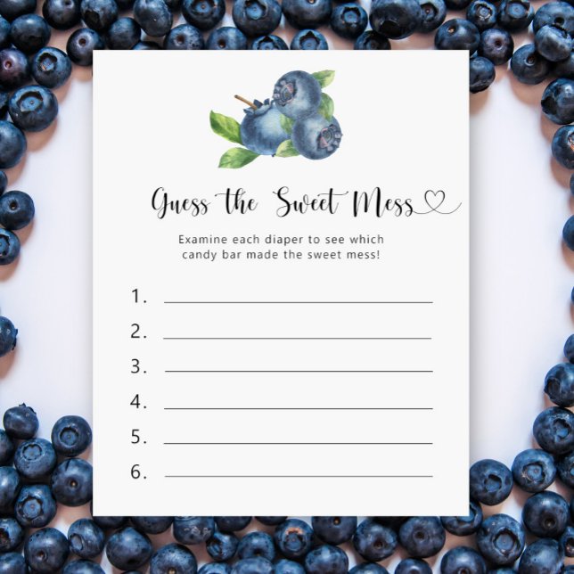 Papier Blueberry - Devinez le jeu du gâteau doux (Créateur téléchargé)
