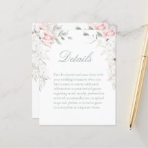 Blush & White Roses Floral Garden Détails de maria