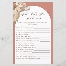 Papier Bohème qu'est-ce que le marié a dit douches nuptia