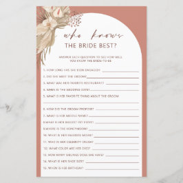 Papier Bohême qui connaît la mariée meilleur jeu