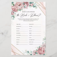 Boho Blush roses qui peuvent terminer la phrase de