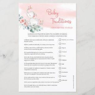 Papier Boho rose rose rose roses cadre or Baby Traditions