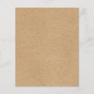 Papier Boho rustique Kraft simple et élégant