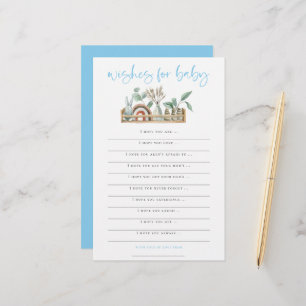 Papier Boho Toys Boy Wives for Baby shower Game