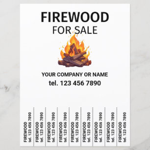 Papier Bois de Chauffage à Vendre Annonce à Détacher Band