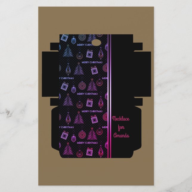 Papier Boîte cadeau avec vos propres mains (Devant)