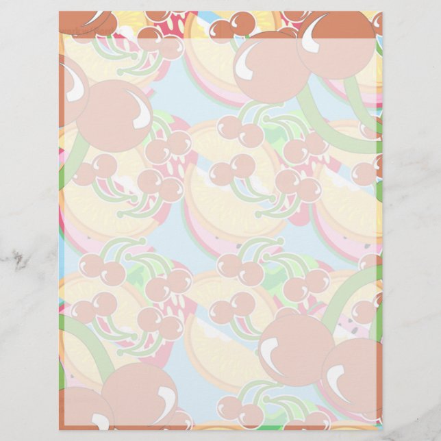 Papier Bol Fruit fou (Devant)