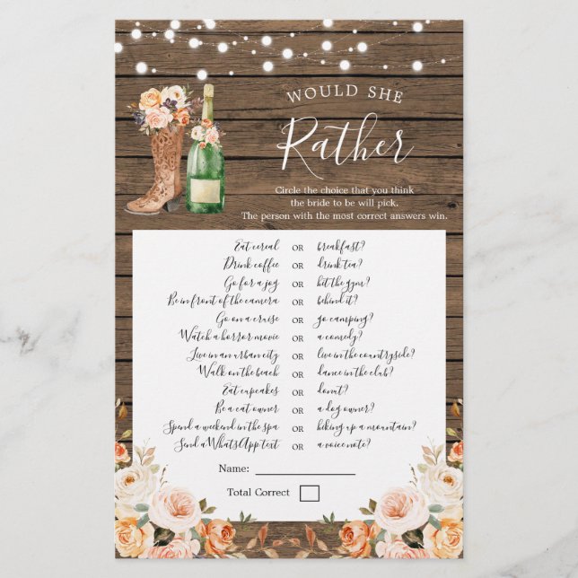 Papier Boots Rustiques & Bubly Plairait-Elle Jouer (Devant)