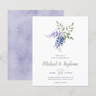 Papier Bouquet de Mariage de bouquet d'aquarelle budgétai