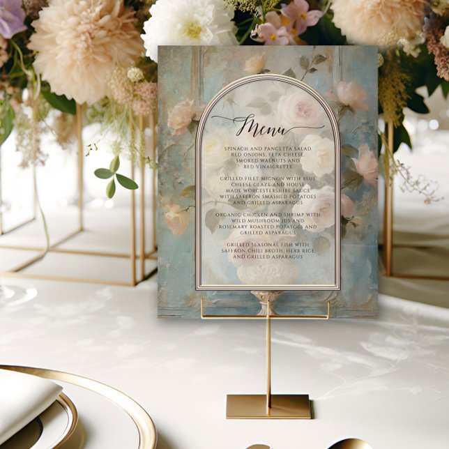 Papier Bouquet floral français officiel bleu n rose class (Créateur téléchargé)