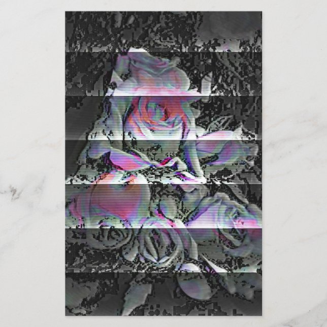 Papier Bouquet Techno  (Devant)