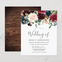 Bourgogne - Faire-part de mariage budgétaire