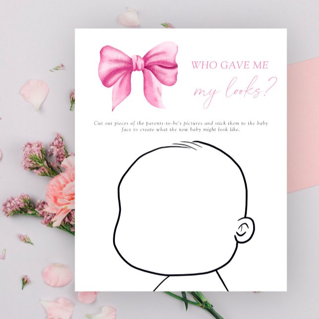 Papier Bow - Qui m'a donné mon look baby game (Créateur téléchargé)