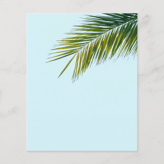 Papier Branche de palmier (Devant)