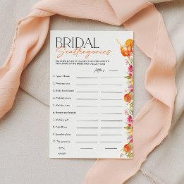 Papier Bridal Scattergories Spritz Bridal Shower Game