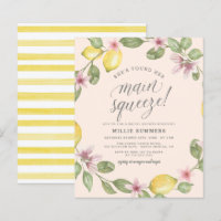 Brouiller | Budget Lemon Main Squeeze Fête des mar
