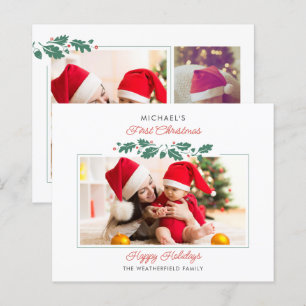Papier Budget 1er Noël Baby Photos de vacances