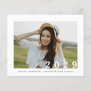 Papier Budget 2023 Faire-part simple d'obtention d'un dip