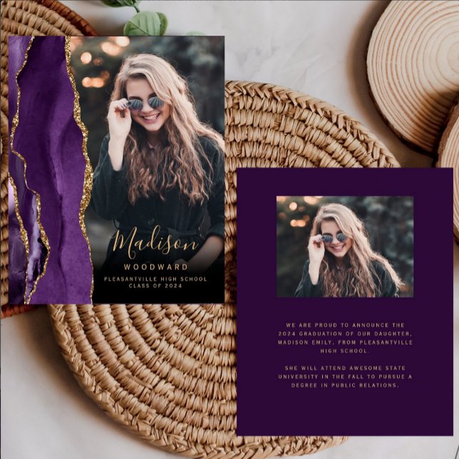 Papier Budget 2024 - Faire-part de la photo de l'âge mauv (Créateur téléchargé)