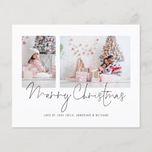 Papier Budget 2 Photos Calendrier 2025 Joyeux Noël