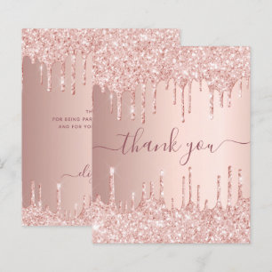Papier BUDGET Anniversaire rose or parties scintillant go