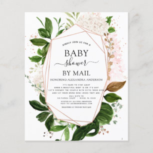 Papier Budget Baby shower par Mail Greenery Botanical