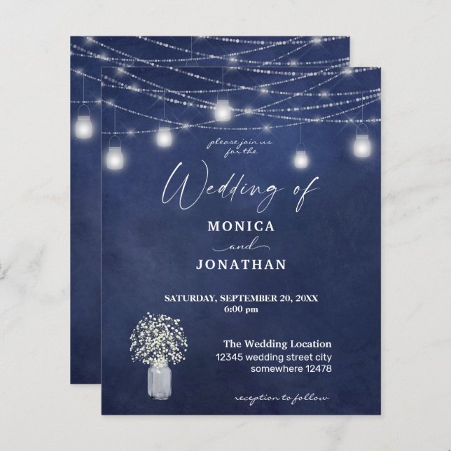 Papier Budget Bébé's Respiration, tableau de bord, lumièr (Devant / Derrière)