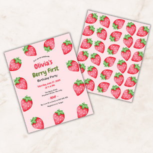 Papier Budget Berry Premier anniversaire 1er anniversaire