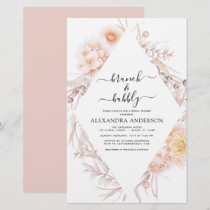 Papier Budget Boho Brunch et Fête des mariées Bubbly