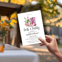 Budget Boots et Bubbly Réception de Mariage en Boi