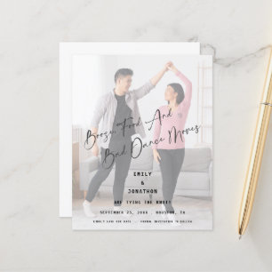 Papier Budget Booze Nourriture Mauvaise Danse Photo Enreg