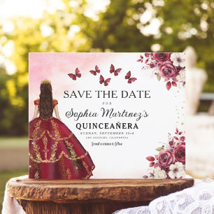 Papier Budget Bourgogne Enregistrer la date Anniversaire