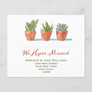 Papier Budget Cactus Nouvelle Faire-part de déplacement d