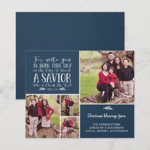 Papier Budget Christian Christmas Collage Luke 2 Photo