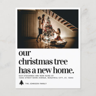 Papier Budget Christmas Tree Home Photo Holiday Moving
